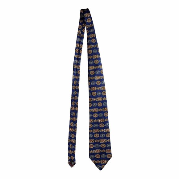 Christian Dior Cravate 1990's Vintage Emblem Tie - Picture 3 of 11
